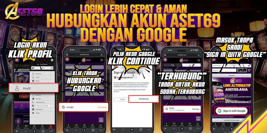 ASET69 LANGKAH LOGIN GOOGLE